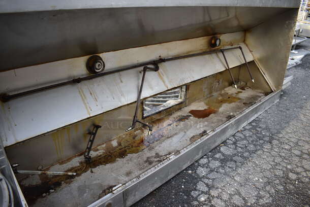 WOW! 10' Stainless Steel Commercial Return Air Grease Hood. 120x51x25 - Image 3 of 5