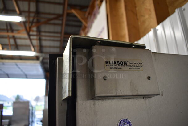 2 Eliason Stainless Steel Commercial Swinging Kitchen Doors. 20x3x83. 2 Times Your Bid! - Image 3 of 5