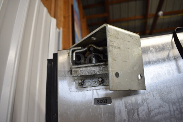 2 Eliason Stainless Steel Commercial Swinging Kitchen Doors. 20x3x83. 2 Times Your Bid! - Image 4 of 5