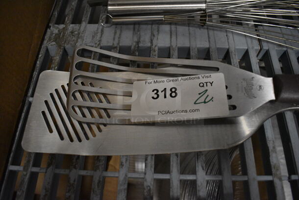2 Stainless Steel Spatulas. 14x4, 19x4. 2 Times Your Bid! - Image 2 of 2