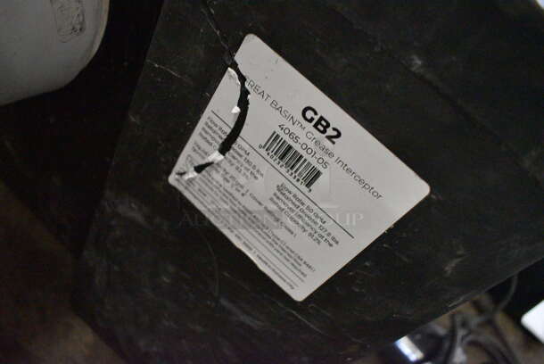 Schier Model GB2 Black Poly Grease Trap. 51x23x14 - Image 6 of 6