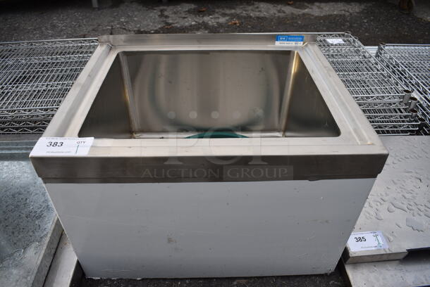 BK Stainless Steel Commercial Ice Bin. Does Not Come w/ Legs. 24.5x19.5x17