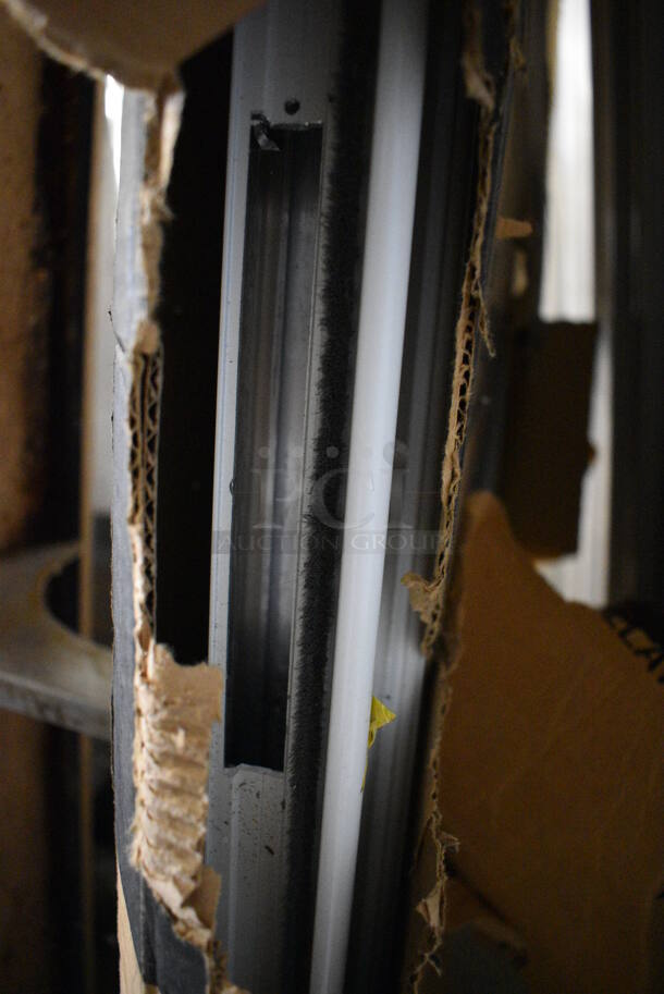 IN ORIGINAL BOX! Classic Elegance Model 146MV Mid View Storm Door. Box: 34x2x84 - Image 4 of 5
