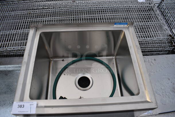 BK Stainless Steel Commercial Ice Bin. Does Not Come w/ Legs. 24.5x19.5x17 - Image 2 of 3