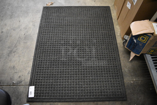 Black Floor Mat. 36.5x48.5