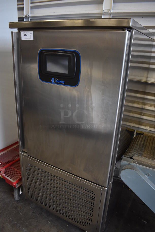 BEAUTIFUL! 2018 Desmon Mdoel GBF-10+TSRS-ETL Stainless Steel Commercial Floor Style Electric Powered Blast Chiller on Commercial Casters. 208-220 Voltas, 3 Phase. 31.5x33x65 - Image 2 of 8
