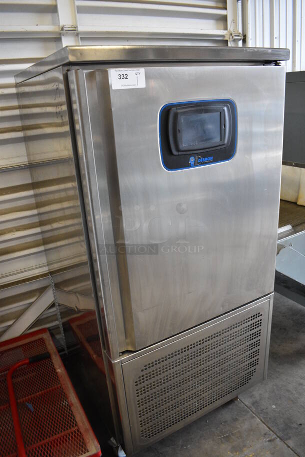 BEAUTIFUL! 2018 Desmon Mdoel GBF-10+TSRS-ETL Stainless Steel Commercial Floor Style Electric Powered Blast Chiller on Commercial Casters. 208-220 Voltas, 3 Phase. 31.5x33x65 - Image 4 of 8