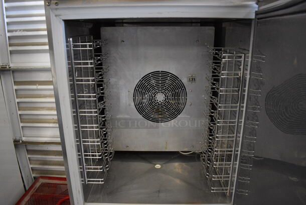 BEAUTIFUL! 2018 Desmon Mdoel GBF-10+TSRS-ETL Stainless Steel Commercial Floor Style Electric Powered Blast Chiller on Commercial Casters. 208-220 Voltas, 3 Phase. 31.5x33x65 - Image 5 of 8