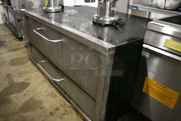 FANTASTIC! Baker's Pride Model 404P Stainless Steel Commercial Gas Powered Single Deck Pizza Oven. 66x45x28 - Image 3 of 6