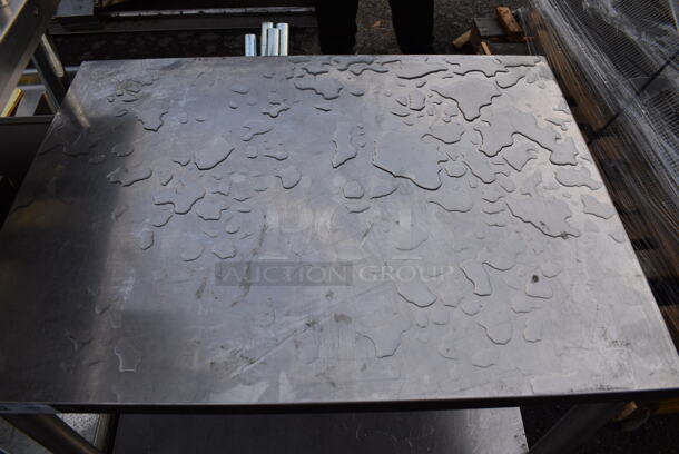 Stainless Steel Commercial Table w/ Undershelf. 31x23x31 - Image 3 of 4