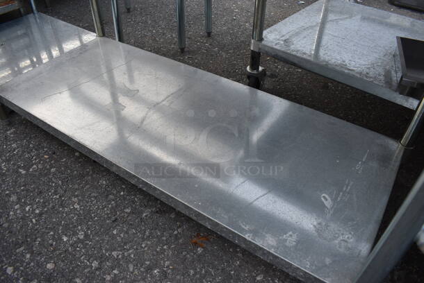 BK Stainless Steel Commercial Table w/ Backsplash and Undershelf. 60x30x40 - Image 3 of 3