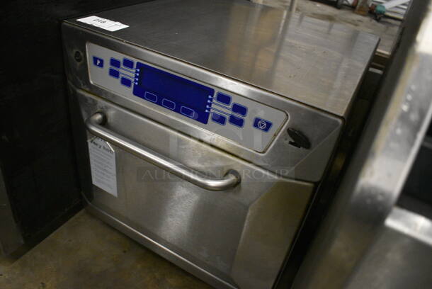 FANTASTIC! 2010 Merrychef Model 402S Series V4 Stainless Steel Commercial Countertop Electric Powered Rapid Cook Oven. 208-240 Volts, 1 Phase. 26x26x23 - Image 2 of 5