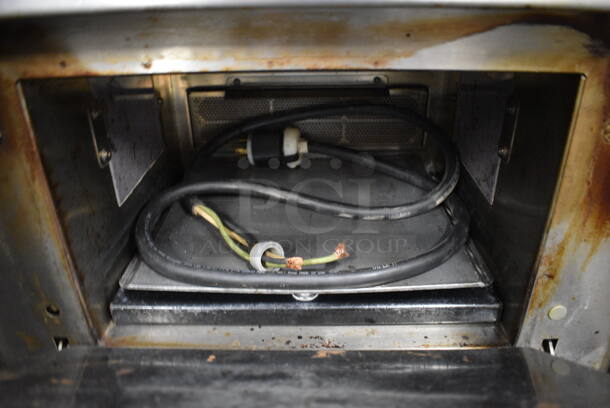 FANTASTIC! 2010 Merrychef Model 402S Series V4 Stainless Steel Commercial Countertop Electric Powered Rapid Cook Oven. 208-240 Volts, 1 Phase. 26x26x23 - Image 4 of 5