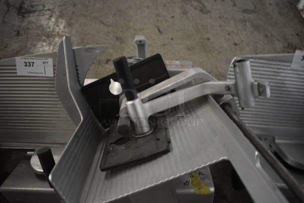 Bizerba Model GSP H Stainless Steel Commercial Countertop Meat Slicer. 120 Volts, 1 Phase. 28x24x24. Tested and Does Not Power On - Image 4 of 5