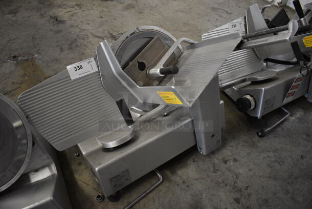 2008 Bizerba Model SE 12 US Stainless Steel Commercial Countertop Meat Slicer. 120 Volts, 1 Phase. 28x24x24. Tested and Does Not Power On - Image 2 of 5