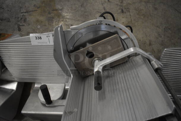 2008 Bizerba Model SE 12 US Stainless Steel Commercial Countertop Meat Slicer. 120 Volts, 1 Phase. 28x24x24. Tested and Does Not Power On - Image 4 of 5
