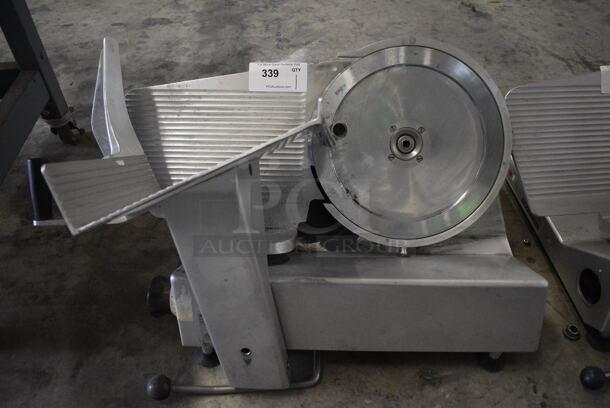 2006 Bizerba Model Se 12 US Stainless Steel Commercial Countertop Meat Slicer. 120 Volts, 1 Phase. 28x24x24. Cannot Test Due To Cut Power Cord - Image 2 of 5