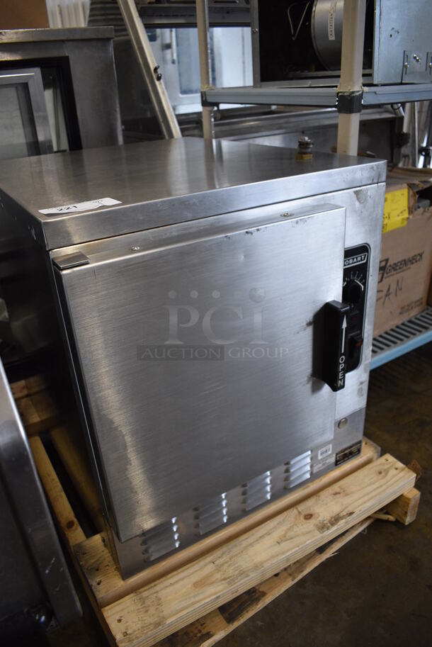 BEAUTIFUL! Hobart Model HC24EA5 Stainless Steel Commercial Electric Powered Single Deck Steam Cabinet. 208-240 Volts, 1/3 Phase. 24x33x26.5 - Image 3 of 7