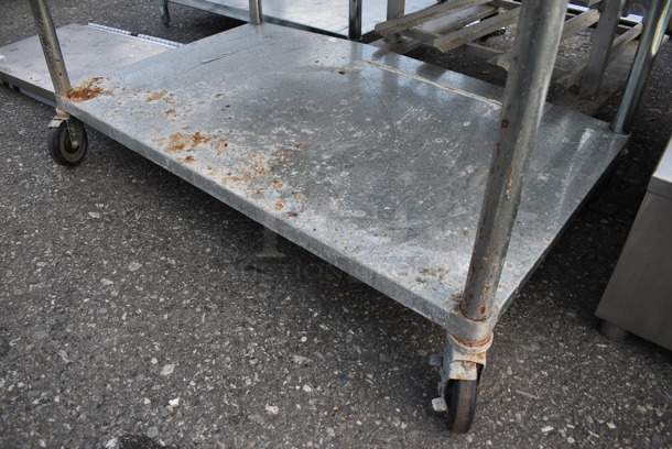 Stainless Steel Commercial Equipment Stand w/ Undershelf on Commercial Casters. 49x31x31 - Image 4 of 4