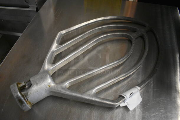 Metal Commercial 60 Quart Paddle Attachment for Hobart Mixer. 12x3x19