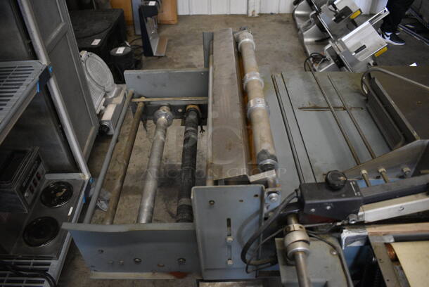 SWEET! Shanklin Metal Commercial Floor Style L Heat Sealer Shrink Packaging on Commercial Casters. 44x48x42 - Image 8 of 9
