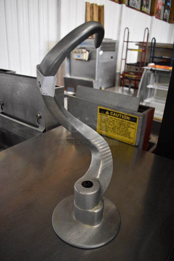 Metal Commercial 30 Quart Dough Hook Attachment for Hobart Mixer. 6.5x6.5x17 - Image 2 of 4