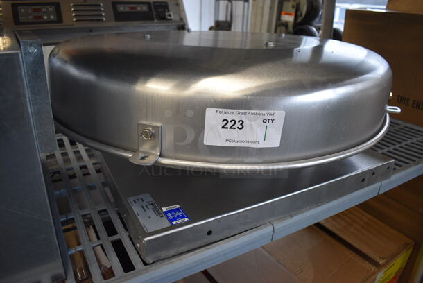 Greenheck Model GRSR-12 Metal Commercial Rooftop Mushroom Exhaust Fan. 30x30x12 - Image 3 of 4