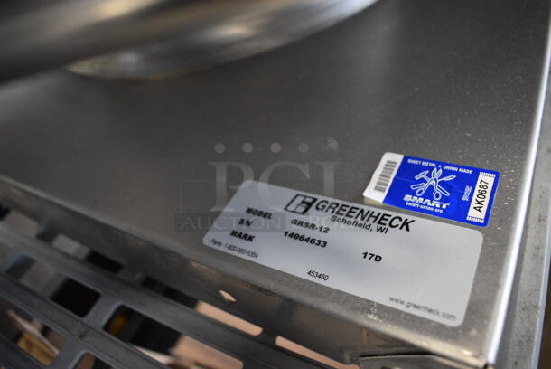 Greenheck Model GRSR-12 Metal Commercial Rooftop Mushroom Exhaust Fan. 30x30x12 - Image 4 of 4