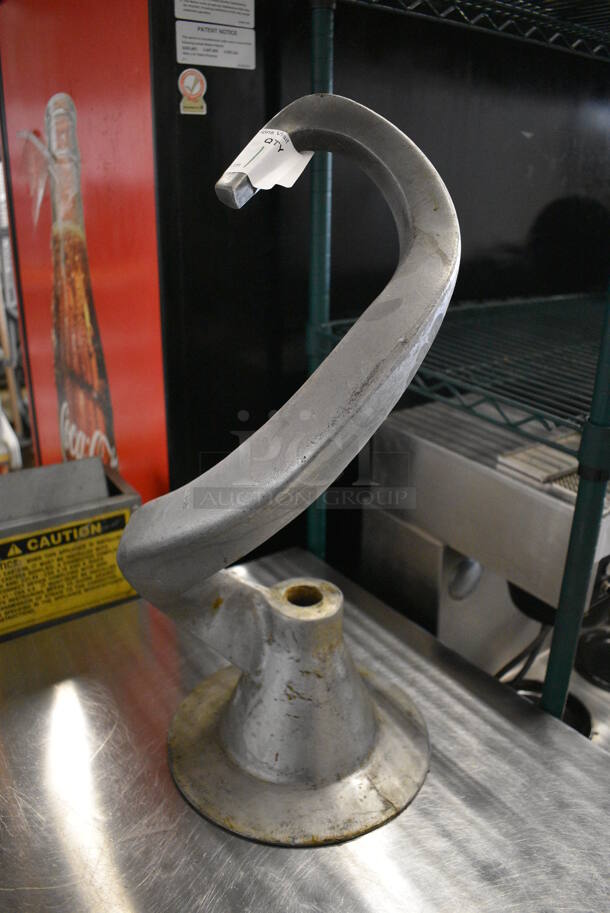 Metal Commercial 80 Quart Dough Hook Attachment for Hobart Mixer. 10x10x23 - Image 2 of 5