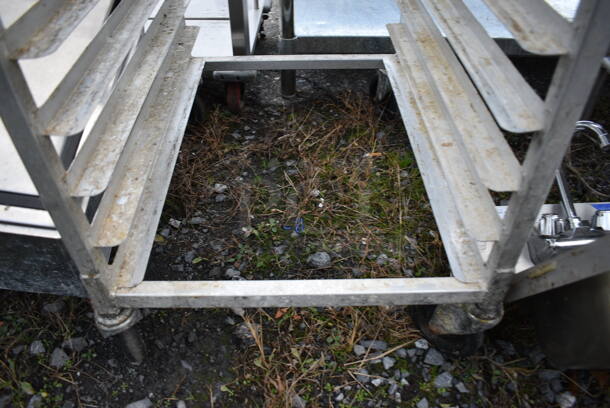 Metal Commercial Pan Transport Rack on Commercial Casters. 20.5x26x70 - Image 3 of 3