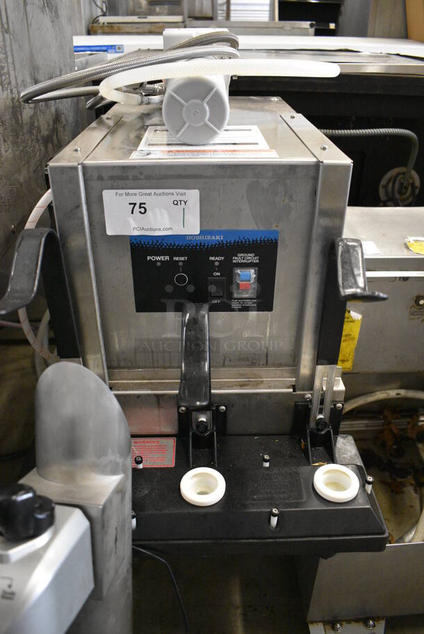 NICE! Hoshizaki Model DSU-25SLD-BNA Stainless Steel Commercial Carbonated Drink Dispenser w/ Soda Pump and Spigot Dispenser and Drip Tray. 115 Volts, 1 Phase. 16x28x31, 6x10x28 - Image 4 of 8