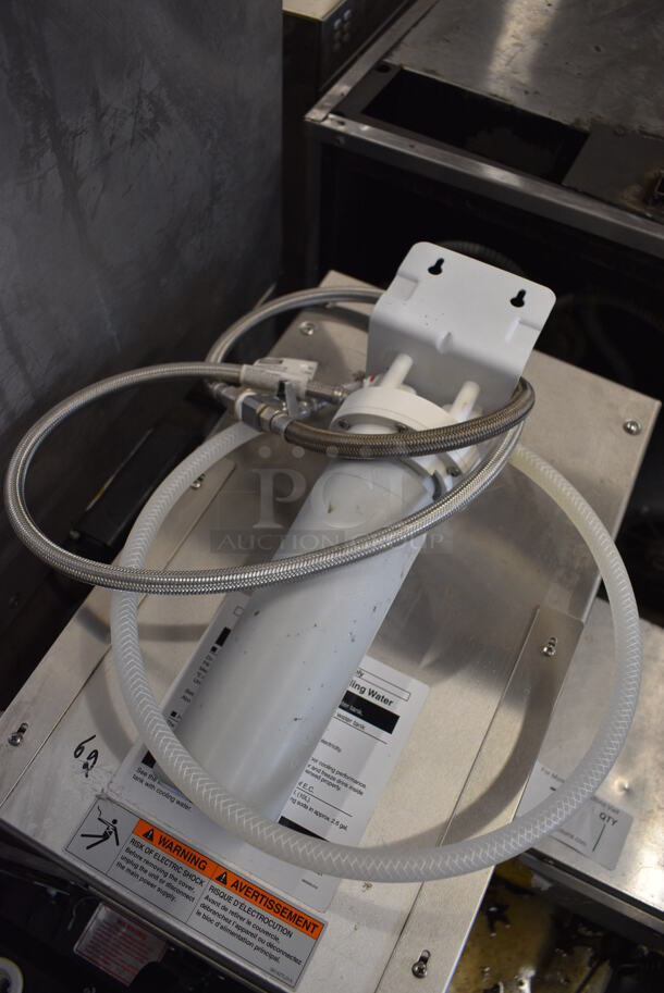 NICE! Hoshizaki Model DSU-25SLD-BNA Stainless Steel Commercial Carbonated Drink Dispenser w/ Soda Pump and Spigot Dispenser and Drip Tray. 115 Volts, 1 Phase. 16x28x31, 6x10x28 - Image 6 of 8