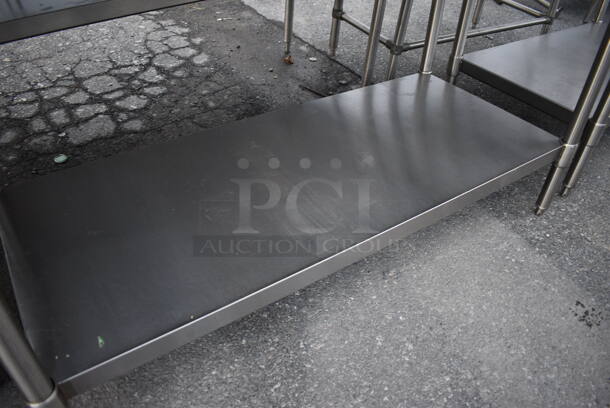 BK Stainless Steel Commercial Table w/ Stainless Steel Undershelf. 60x30x35 - Image 3 of 3