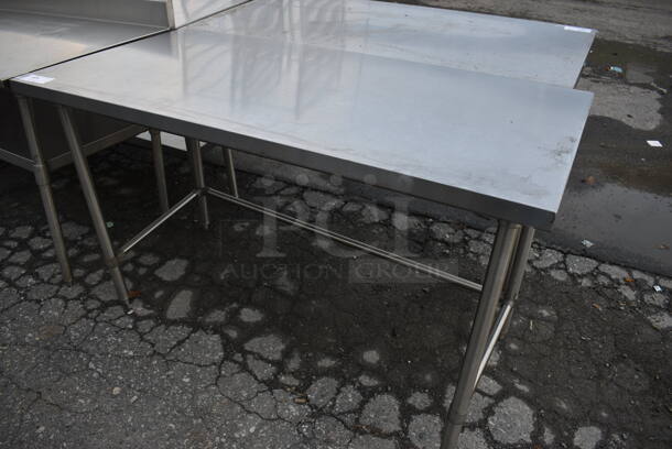 BK Stainless Steel Commercial Table. 60x30x35 - Image 2 of 3