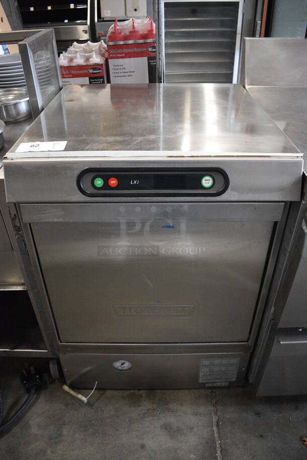 FANTASTIC! Hobart Model LXIH Stainless Steel Commercial Undercounter Dishwasher. 120/208-240 Volts, 1 Phase. 24x26x34