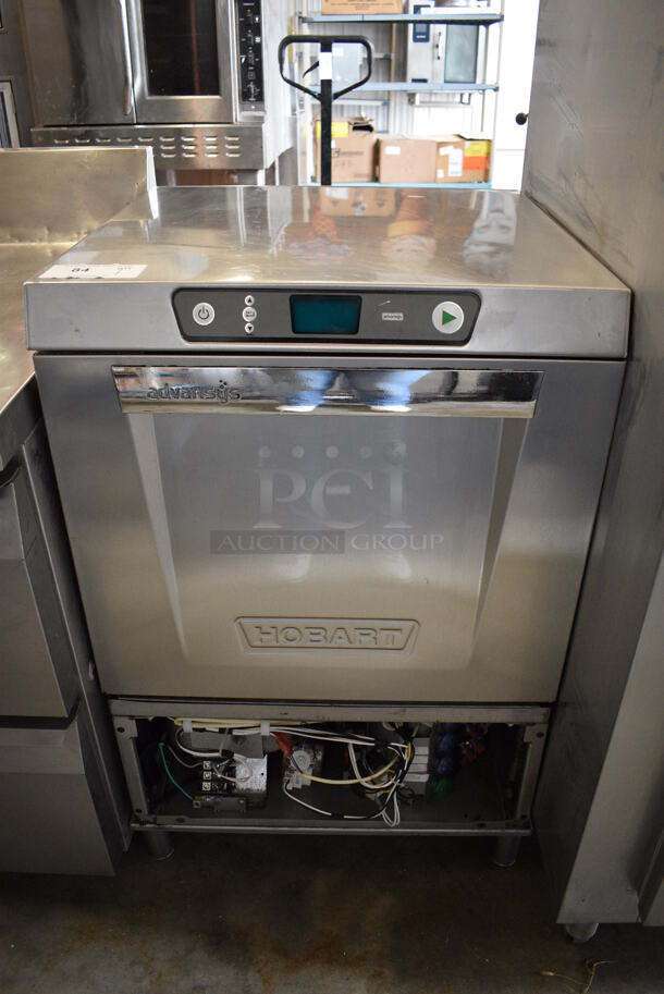 LATE MODEL! FANTASTIC! Hobart Model LXEPR Stainless Steel Commercial Undercounter Dishwasher. 120 Volts, 1 Phase. 24x24x37