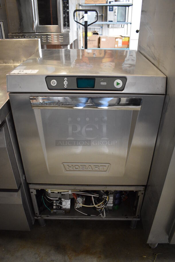LATE MODEL! FANTASTIC! Hobart Model LXEPR Stainless Steel Commercial Undercounter Dishwasher. 120 Volts, 1 Phase. 24x24x37 - Image 1 of 6