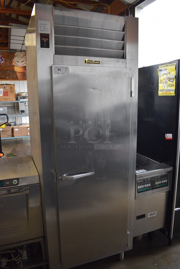 WOW! Traulsen Model RHT132WUT-FHS Stainless Steel Commercial Single Door Reach In Cooler. 115 Volts, 1 Phase. 30x35x83.5. Tested and Working! - Image 2 of 6