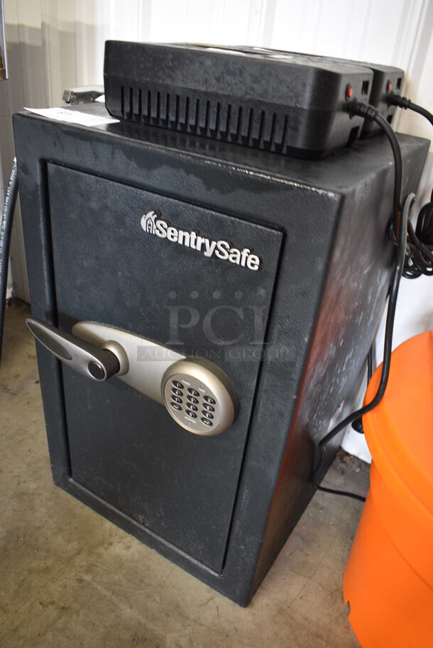 SentrySafe Black Metal Single Compartment Safe. Does Not Have Combination. 15.5x16x24 - Image 2 of 4