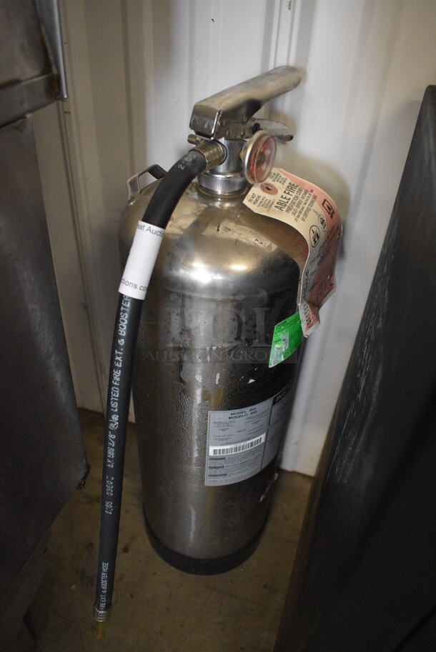 Wet Chemical Fire Extinguisher. 7.5x6.5x24