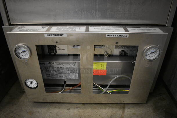 BEAUTIFUL! Insinger Model GS-18 Stainless Steel Commercial Undercounter Dishwasher. 208/240 Volts. 23x28x32 - Image 6 of 7