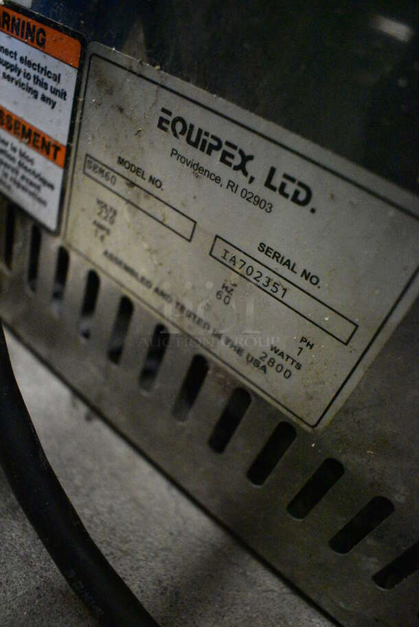 NICE! Equipex Model SEM60 Stainless Steel Commercial Electric Powered Countertop Finishing Oven. 220 Volts, 1 Phase. 24x21x20 - Image 4 of 6