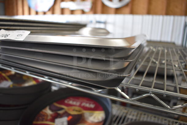 5 Stainless Steel Full Size Drop In Bin Lids. 5 Times Your Bid! - Image 2 of 3