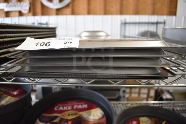 5 Stainless Steel Full Size Drop In Bin Lids. 5 Times Your Bid! - Image 3 of 3