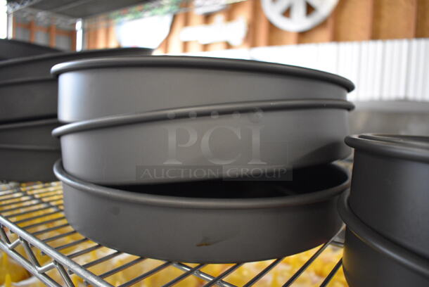 3 BRAND NEW! Metal Round Baking Pans. 12.5x12.5x2. 3 Times Your Bid! - Image 2 of 2