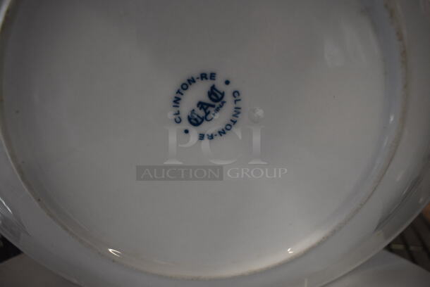 13 White Ceramic Plates. 12.5x12.5x2. 13 Times Your Bid! - Image 3 of 3