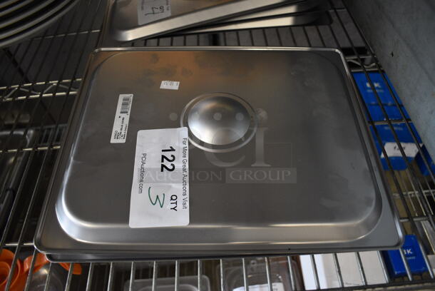 3 BRAND NEW! Metal Half Size Drop In Bin Lids. 3 Times Your Bid! - Image 2 of 3