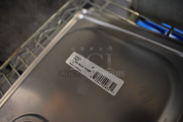 4 BRAND NEW! Metal 1/3 Size Drop In Bin Lids. 4 Times Your Bid! - Image 3 of 3