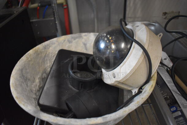 ALL ONE MONEY! Lot of Various Items In Metal Bowl and Stainless Steel Drop In Bin! - Image 2 of 3