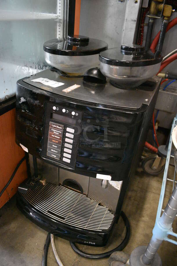 FANTASTIC! Schaerer Model SCA1 Coffee Art Plus Automatic Coffee Espresso Machine w/ 2 Hopper Bean Grinders and Steam Wand. 240 Volts, 1 Phase. 17x18x26 - Image 2 of 6